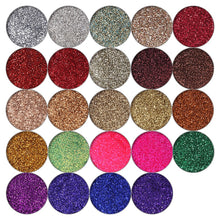 Load image into Gallery viewer, Diamond Glitter Eyeshadow 24 Colors Single Palette