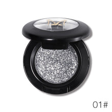 Load image into Gallery viewer, Diamond Glitter Eyeshadow 24 Colors Single Palette