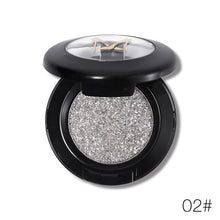Load image into Gallery viewer, Diamond Glitter Eyeshadow 24 Colors Single Palette