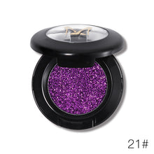 Load image into Gallery viewer, Diamond Glitter Eyeshadow 24 Colors Single Palette