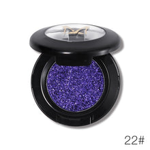 Load image into Gallery viewer, Diamond Glitter Eyeshadow 24 Colors Single Palette