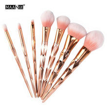 Load image into Gallery viewer, Diamond Makeup Brushes Set 7/10Pcs