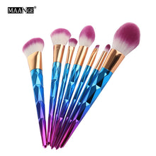 Load image into Gallery viewer, Diamond Makeup Brushes Set 7/10Pcs