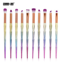 Load image into Gallery viewer, Diamond Makeup Brushes Set 7/10Pcs