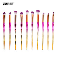 Load image into Gallery viewer, Diamond Makeup Brushes Set 7/10Pcs