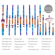 Load image into Gallery viewer, Diamond  Brushes Set 20pcs