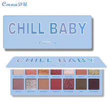 Load image into Gallery viewer, Chill Baby 14 Color Nude Shining Eyeshadow Palette