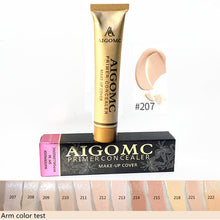 Load image into Gallery viewer, 14 Colors Gold Tube Concealer Foundation