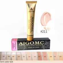 Load image into Gallery viewer, 14 Colors Gold Tube Concealer Foundation