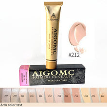Load image into Gallery viewer, 14 Colors Gold Tube Concealer Foundation