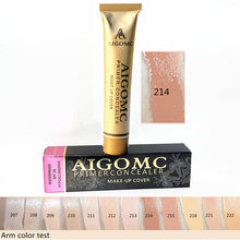 Load image into Gallery viewer, 14 Colors Gold Tube Concealer Foundation