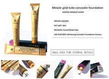 Load image into Gallery viewer, 14 Colors Gold Tube Concealer Foundation