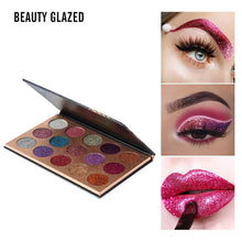 Load image into Gallery viewer, Beauty Glazed Diamond Glitter Eyeshadow Palette