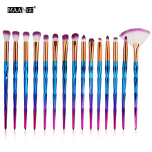 Load image into Gallery viewer, Diamond Makeup Brushes Set 7/10Pcs