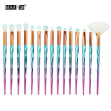 Load image into Gallery viewer, Diamond Makeup Brushes Set 7/10Pcs