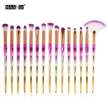 Load image into Gallery viewer, Diamond Makeup Brushes Set 7/10Pcs