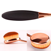 Load image into Gallery viewer, Professional Oval Makeup Brushes set