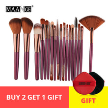 Load image into Gallery viewer, Makeup Brushes Tool Set  6/15/18Pcs